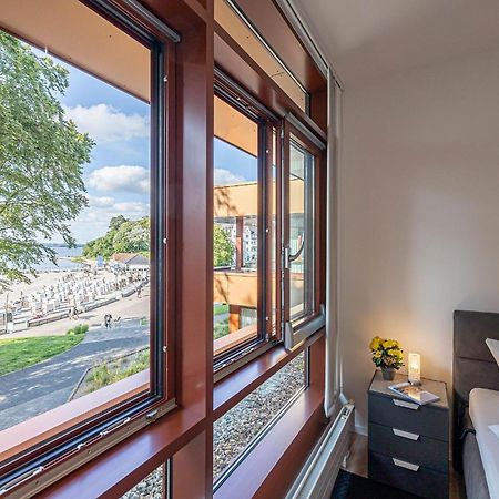 Fewo1846 Intermar - Leichte Brise - Modernes Studioapartment Mit Meerblick Glücksburg Buitenkant foto