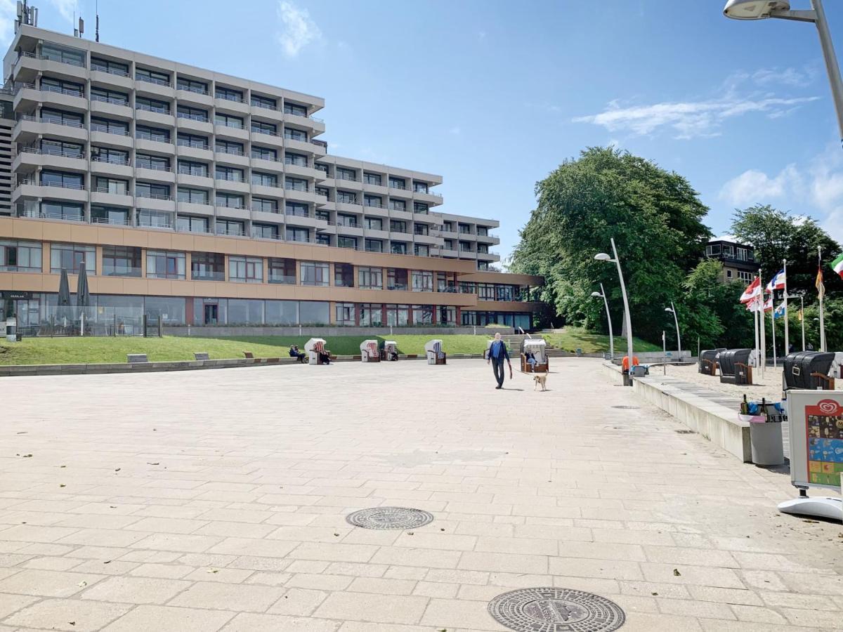 Fewo1846 Intermar - Leichte Brise - Modernes Studioapartment Mit Meerblick Glücksburg Buitenkant foto