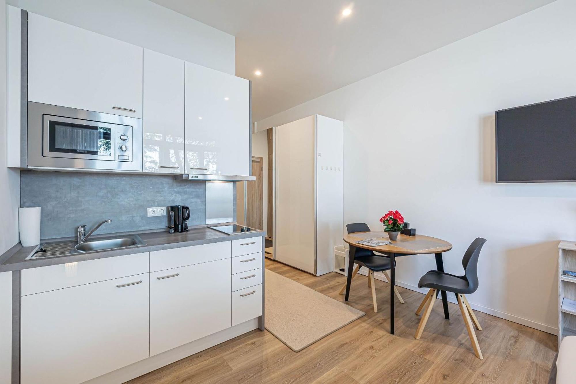 Fewo1846 Intermar - Leichte Brise - Modernes Studioapartment Mit Meerblick Glücksburg Buitenkant foto