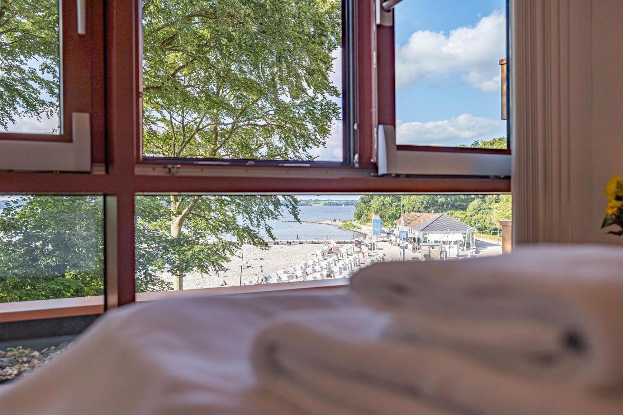 Fewo1846 Intermar - Leichte Brise - Modernes Studioapartment Mit Meerblick Glücksburg Buitenkant foto